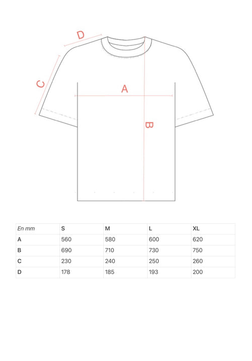 "Summer edition" t-shirt oversized blanc