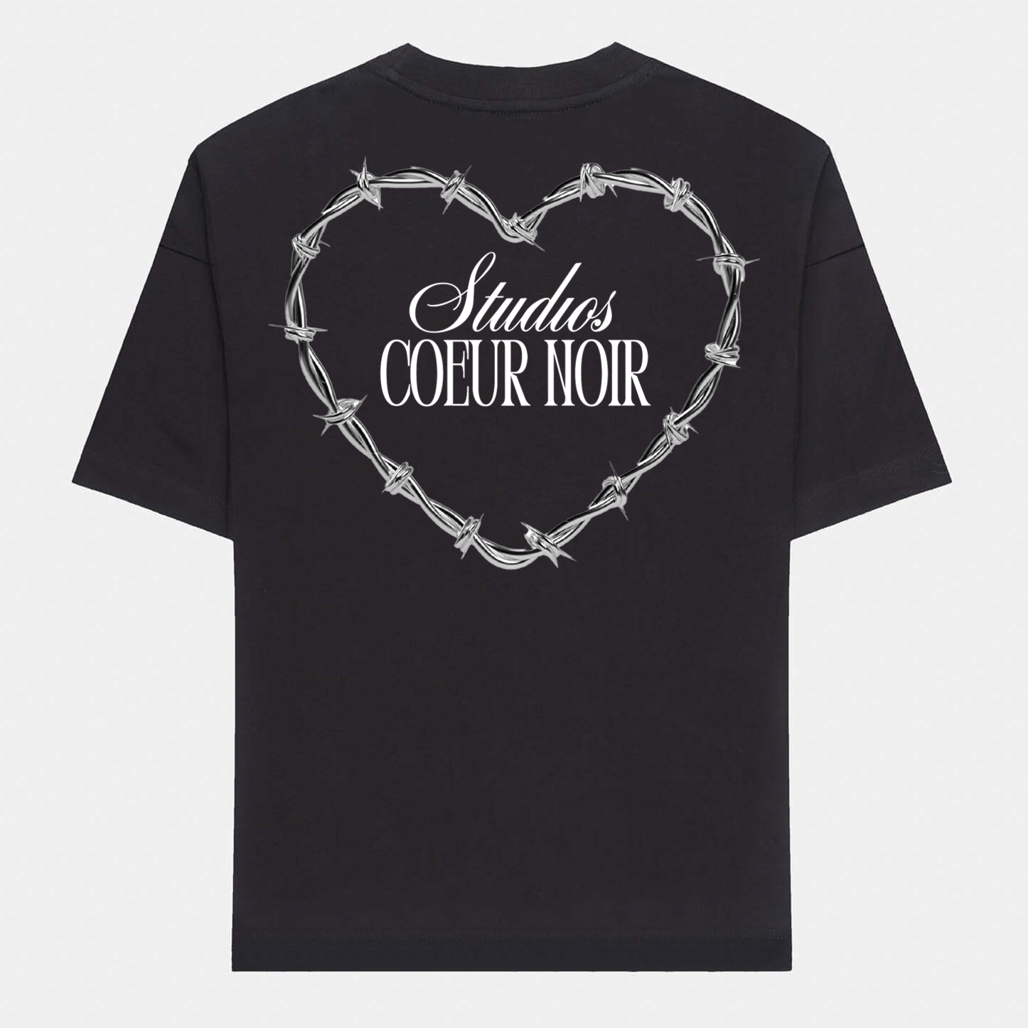 T-shirt oversized noir